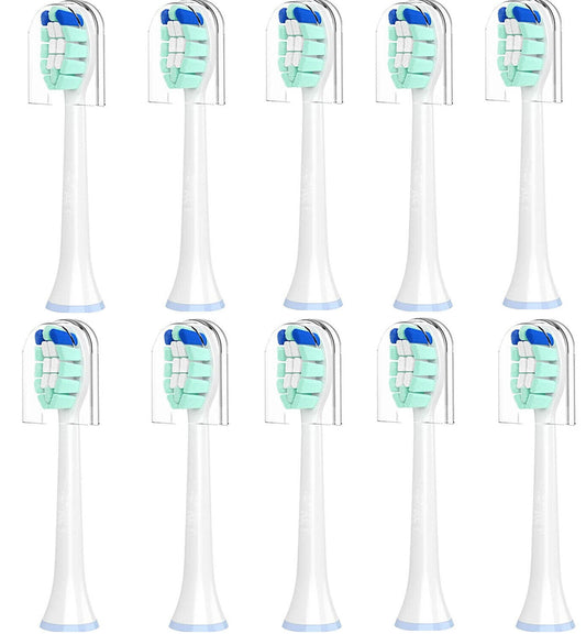 for ToiletTree Products Toothbrush Heads 10Pack