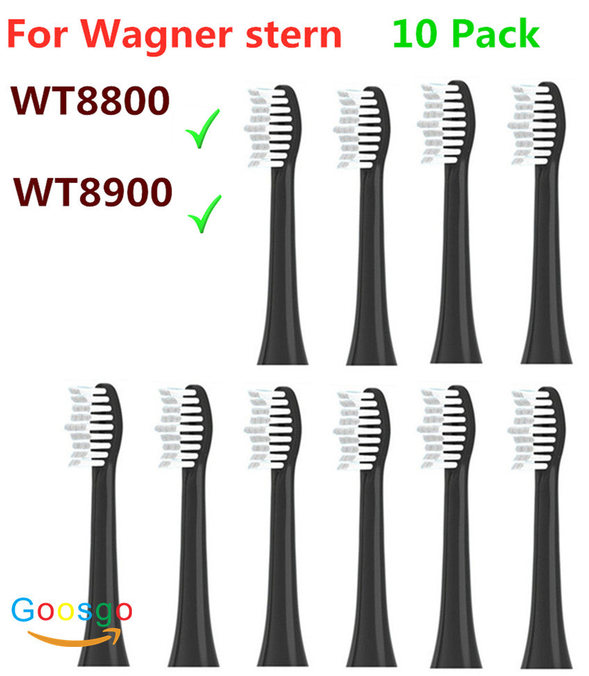 For Wagner Stern Whiten+ Edition / WT8800 /WT8900 -- Toothbrush Heads,10Pack 