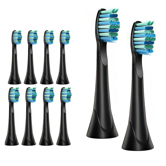 For  AGARO-Cosmic Plus Sonic Electric Tooth Brush Heads,10Pack  