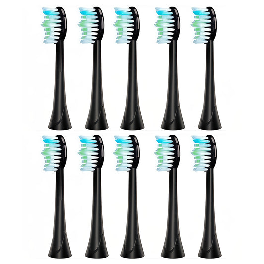 For Bear / Bar Brush Heads ,10Pack--  Black