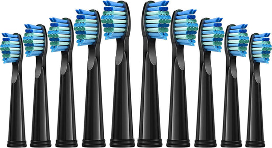 For Fairywill 507 508 551 610 659 719 909 917 959, D1/3/5/7 Brush Heads,10Pack