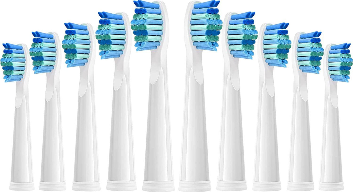 For Fairywill 507 508 551 610 659 719 909 917 959, D1/3/5/7 Brush Heads,10Pack