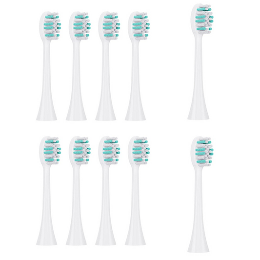 10Pack Toothbrush Heads compatible with Mitimi D36, ,NOT FOR other model