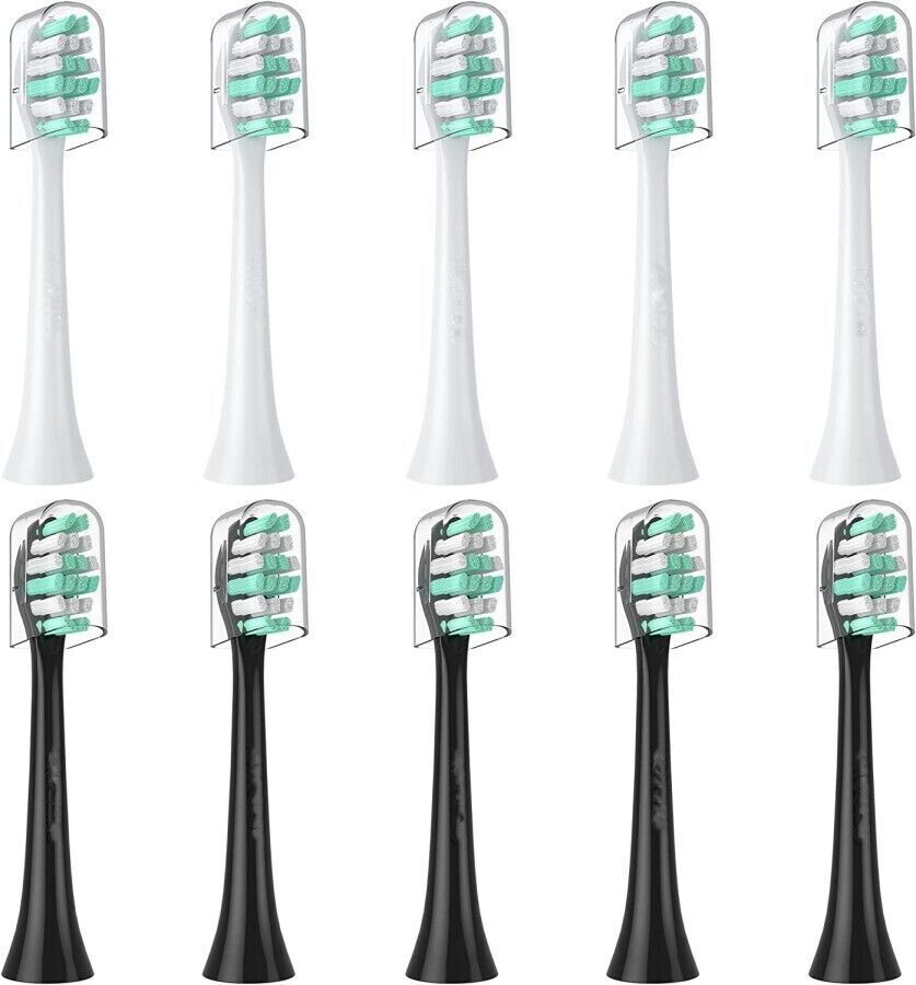 For Aquasonic Black Series,Series Pro ,Vibe Series Brush Heads 10Pack