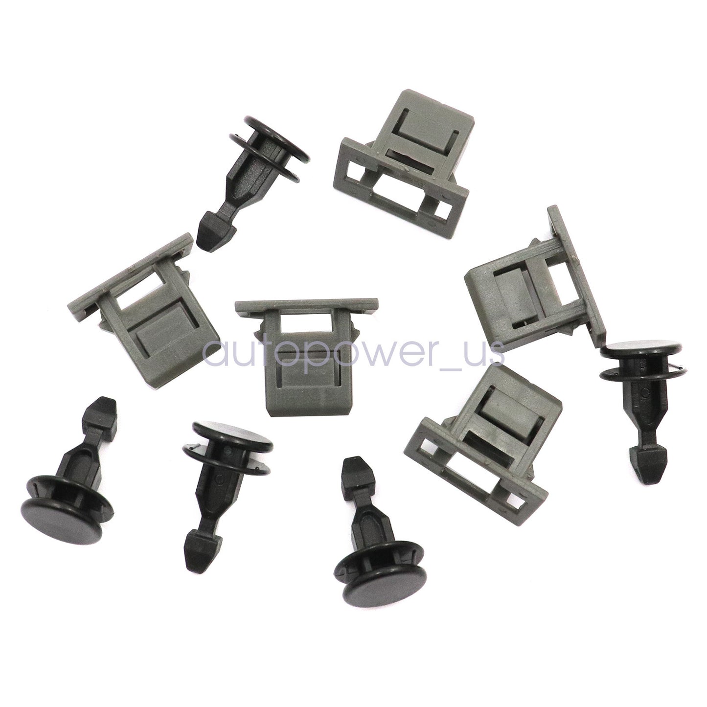 5 Sets For Honda 91547-TZ5-A02 Car Striker Engine Bulkhead Cover Retainer Clips