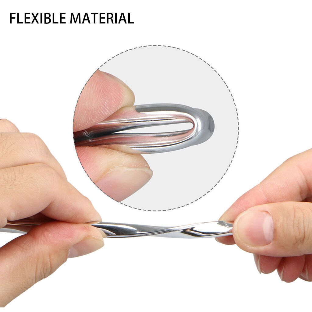 20FT Car Chrome Moulding Trim Strip Auto Door Edge Scratch Guard Protector Cover