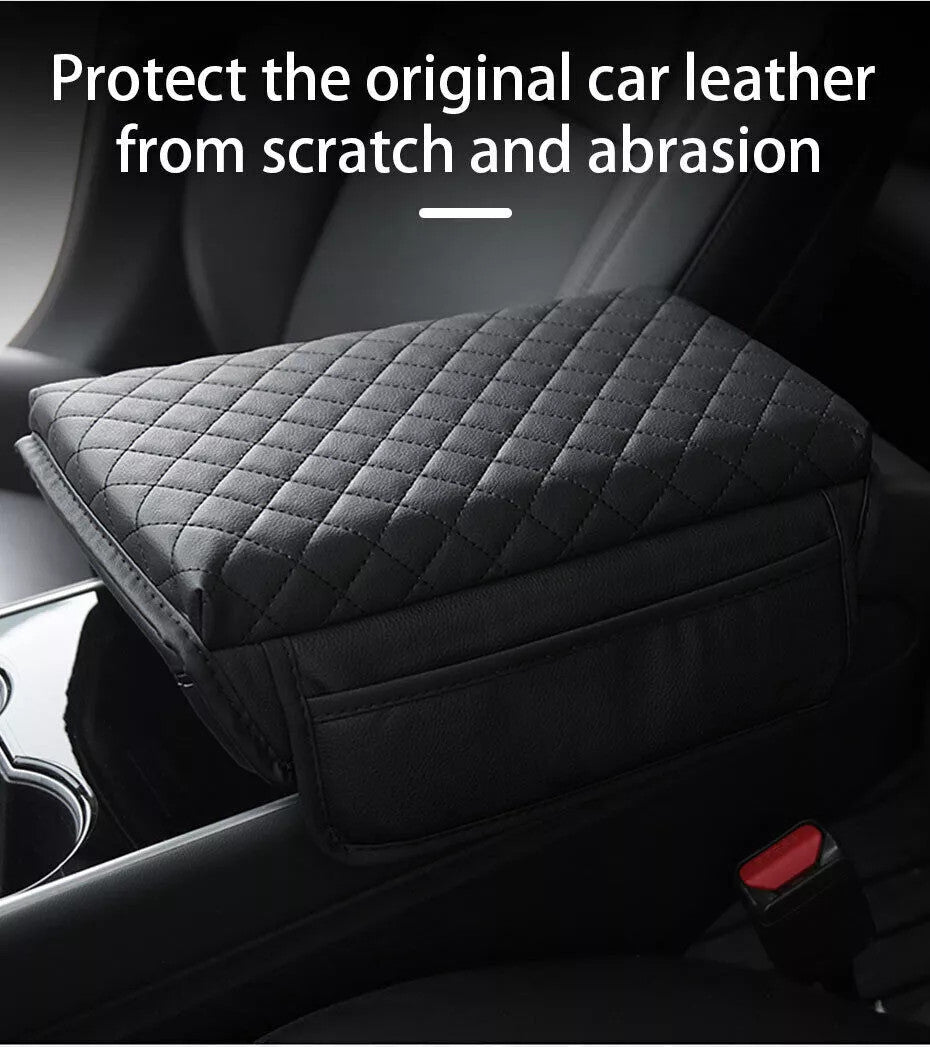 Car Accessories Auto Armrest Cushion Cover Center Console Box Pad Protector USA