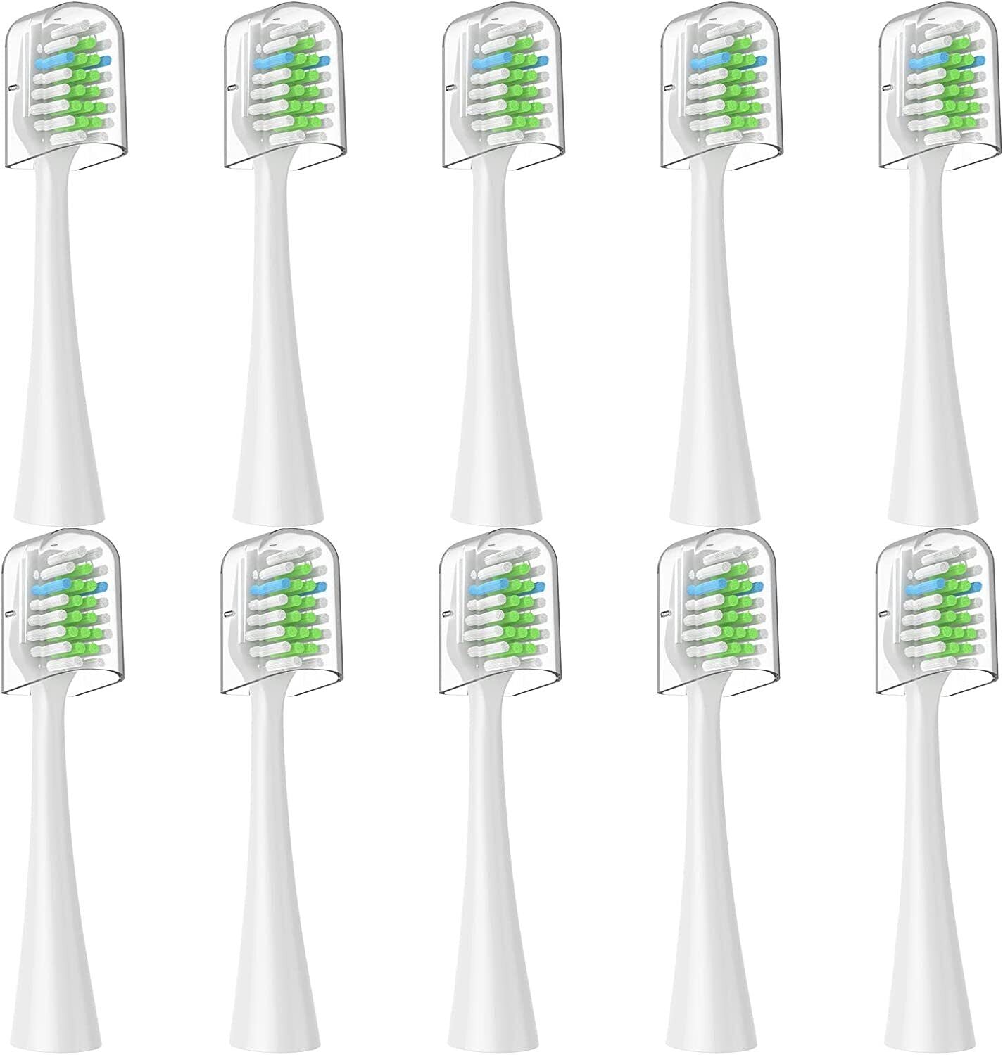 For Aquasonic Duo & Home Dental Center Brush Heads,10 Pack
