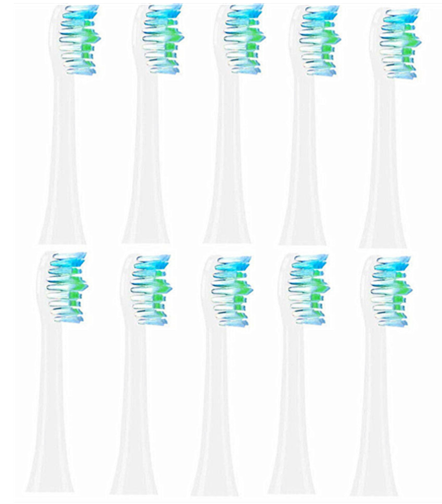 For Spotlight Oral Care Sonic Electric Toothbrush  -- Toothbrush Heads,10Pack ﻿ ﻿