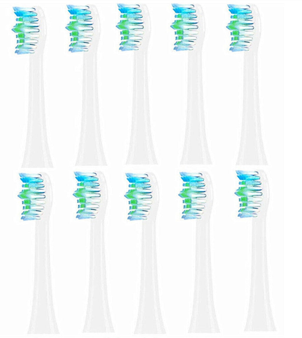 For mitimi d36 model Brush Heads ,10Pack ﻿ ﻿WHITE