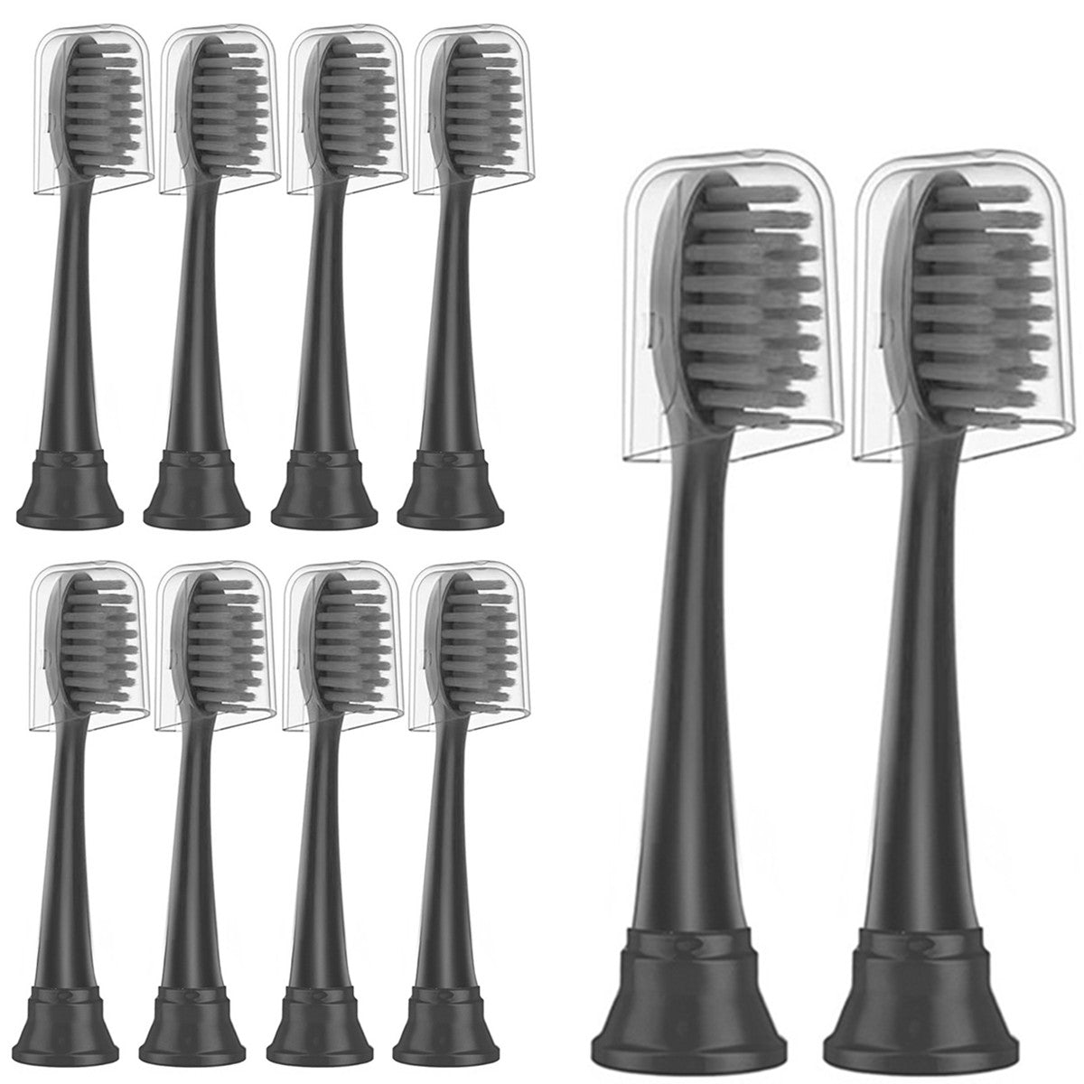 For Voom Sonic Pro 7 Toothbrush Heads,10Pack ﻿ ﻿