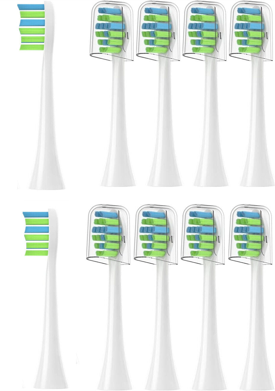 For Callysonic H31 / H49 / H21 / H31-C Toothbrush Heads,10Pack