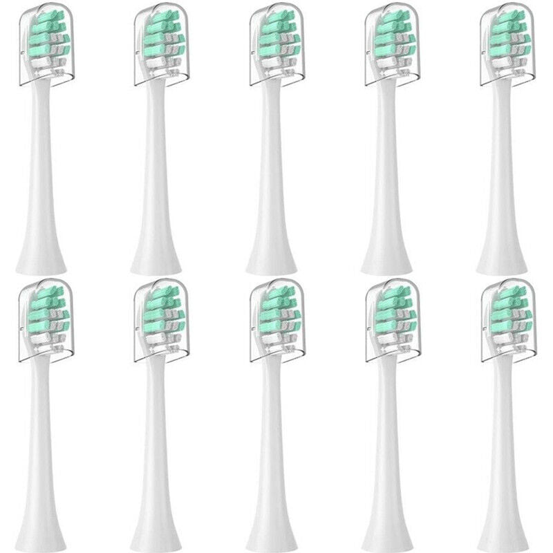 For Fairywill P11 & P80 Toothbrush Heads,10Pack