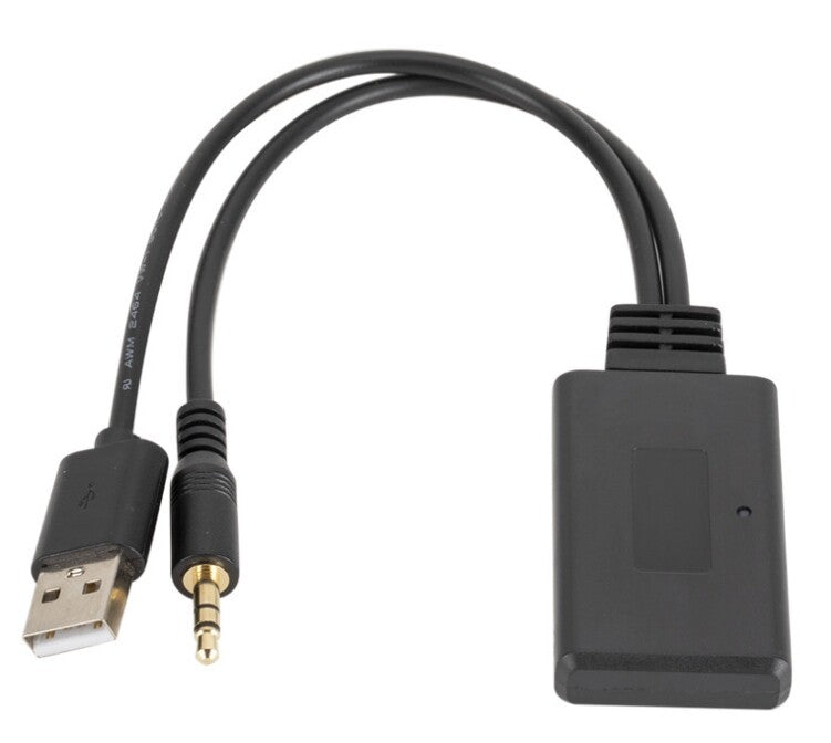 Wireless Bluetooth AUX Audio Receiver Adapter Car Interior Accessories Universal