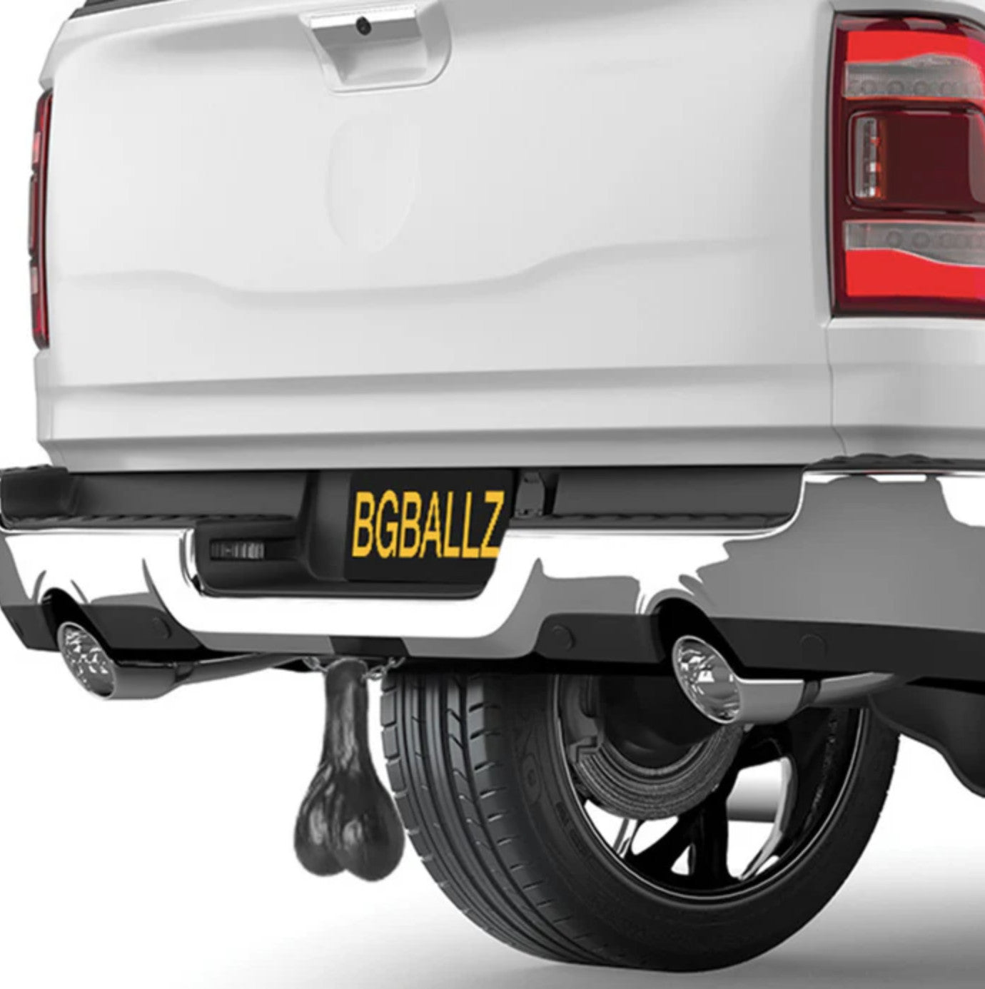 Truck Nutz Trailer Hitch Hanger + Bumper Car Accessory Truck Parts Accessories