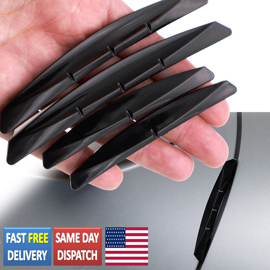 Car Door Edge Guard Protector Anti-Scratch Guard Moulding Strip Accessories 4PCS