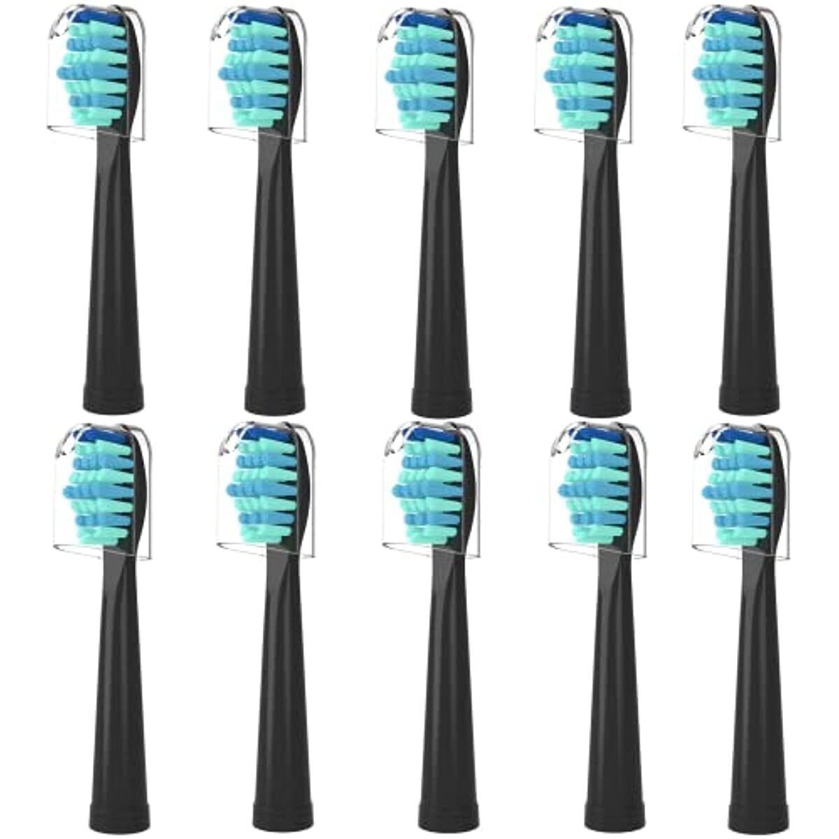 For YUNCHI Y1 Y2 Gloridea Wovida Brush Heads ,10Pack