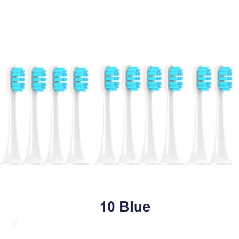 For Mijia Xiaomi T300/500/700 Brush Heads ,10Pack