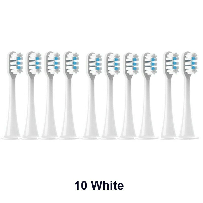 For Mijia Xiaomi T300/500/700 Brush Heads ,10Pack