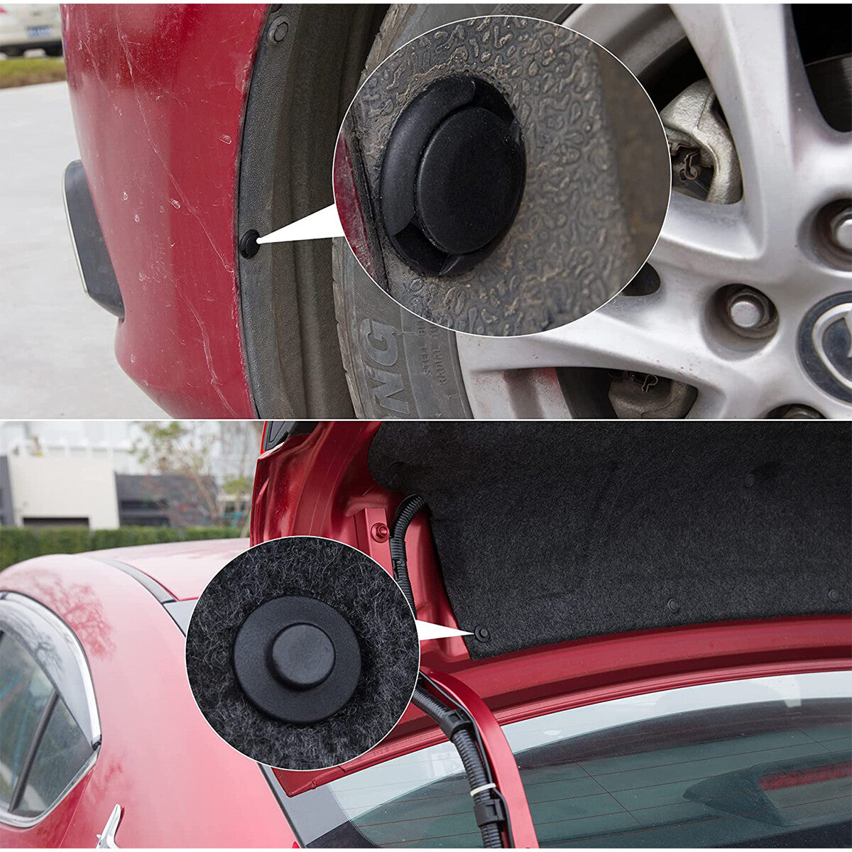 240pcs Auto Car Bumper Retainer Clips Kit Fastener Remover Push Pin Rivet Screw