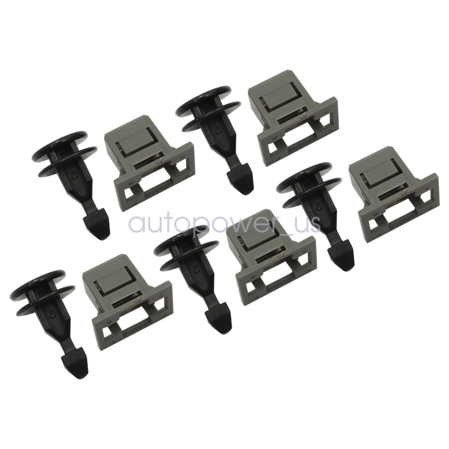 5 Sets For Honda 91547-TZ5-A02 Car Striker Engine Bulkhead Cover Retainer Clips