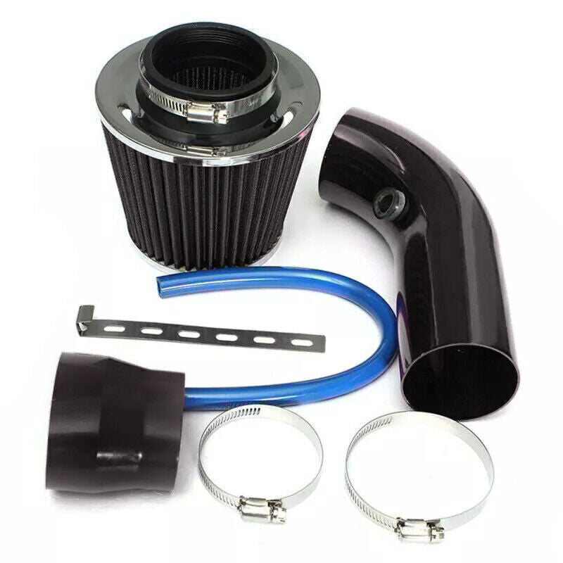 Cold Air Intake Filter Induction Kit Pipe Power Flow Hose System Car Accessories