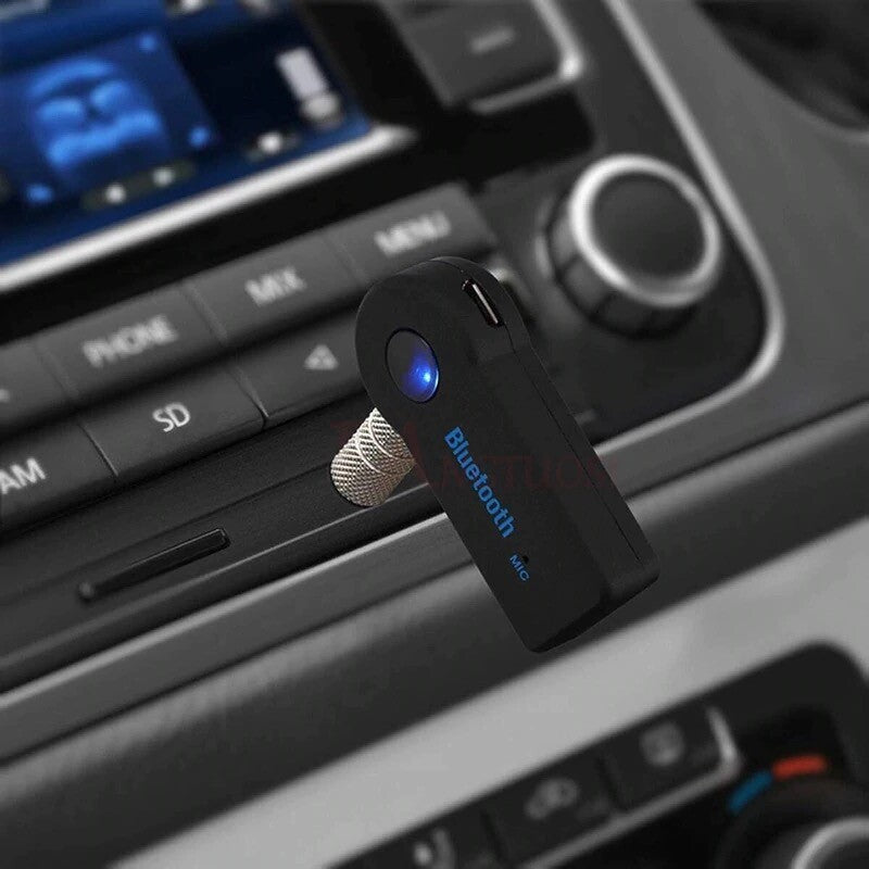 Wireless Bluetooth Receiver 3.5mm AUX Audio Stereo Music Home Car Adapter TO