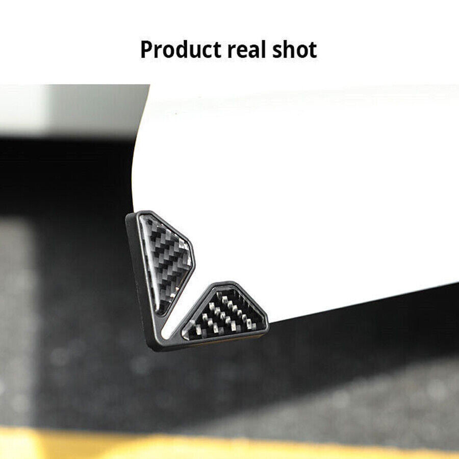 2x Black Anti-Scratch Car Door Corner Guard Cover Sticker Protector Accessories