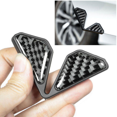 2x Black Anti-Scratch Car Door Corner Guard Cover Sticker Protector Accessories