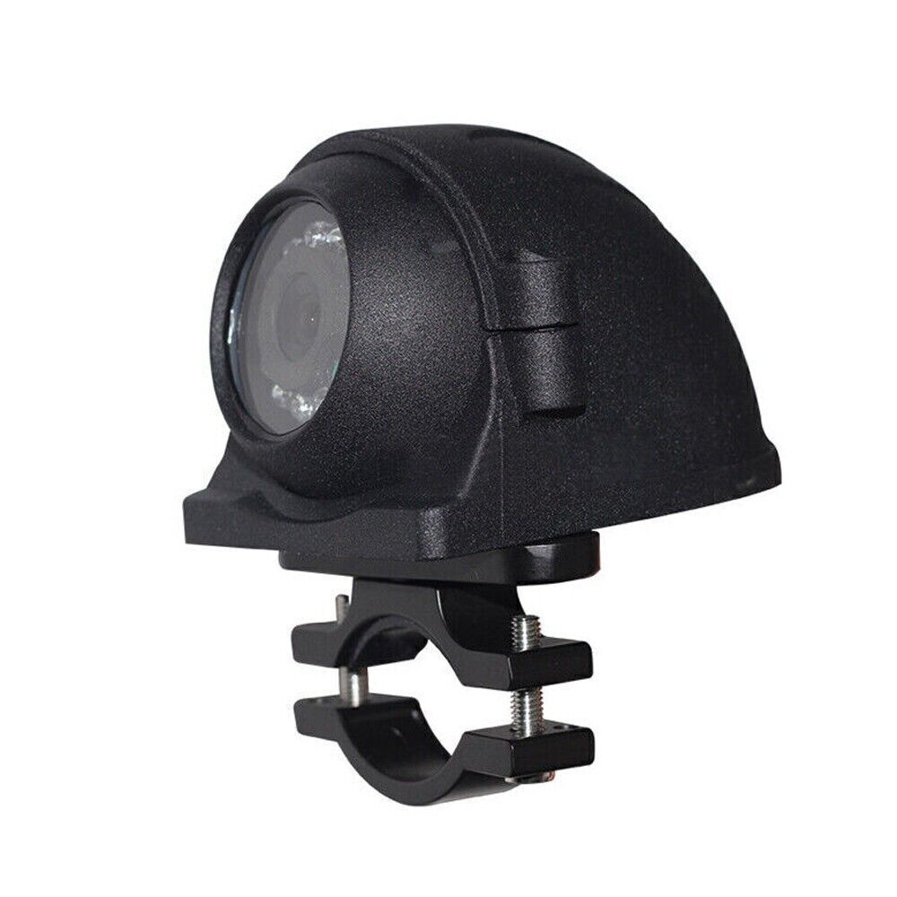 1PCS 360° Rotate Car Side Mirror Camera Mounting Bracket Spotlight Frame Black