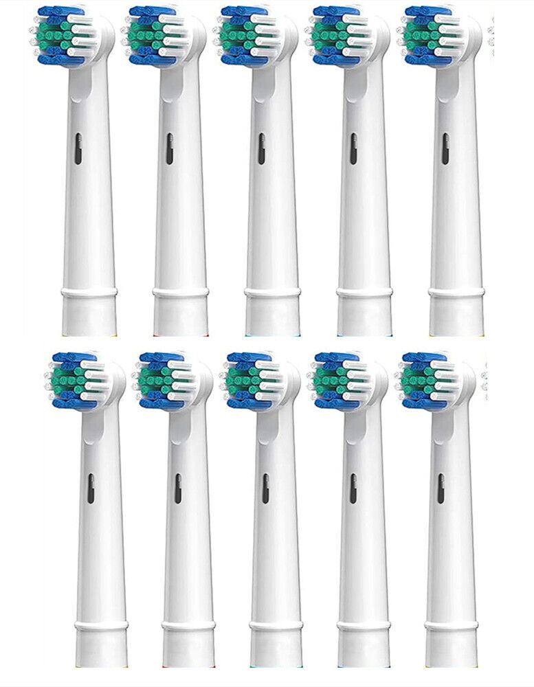 for Oral B Toothbrush Heads 10Pack Refill Pro 500/1000/1500/3000/3757/5000/7000/7500/8000