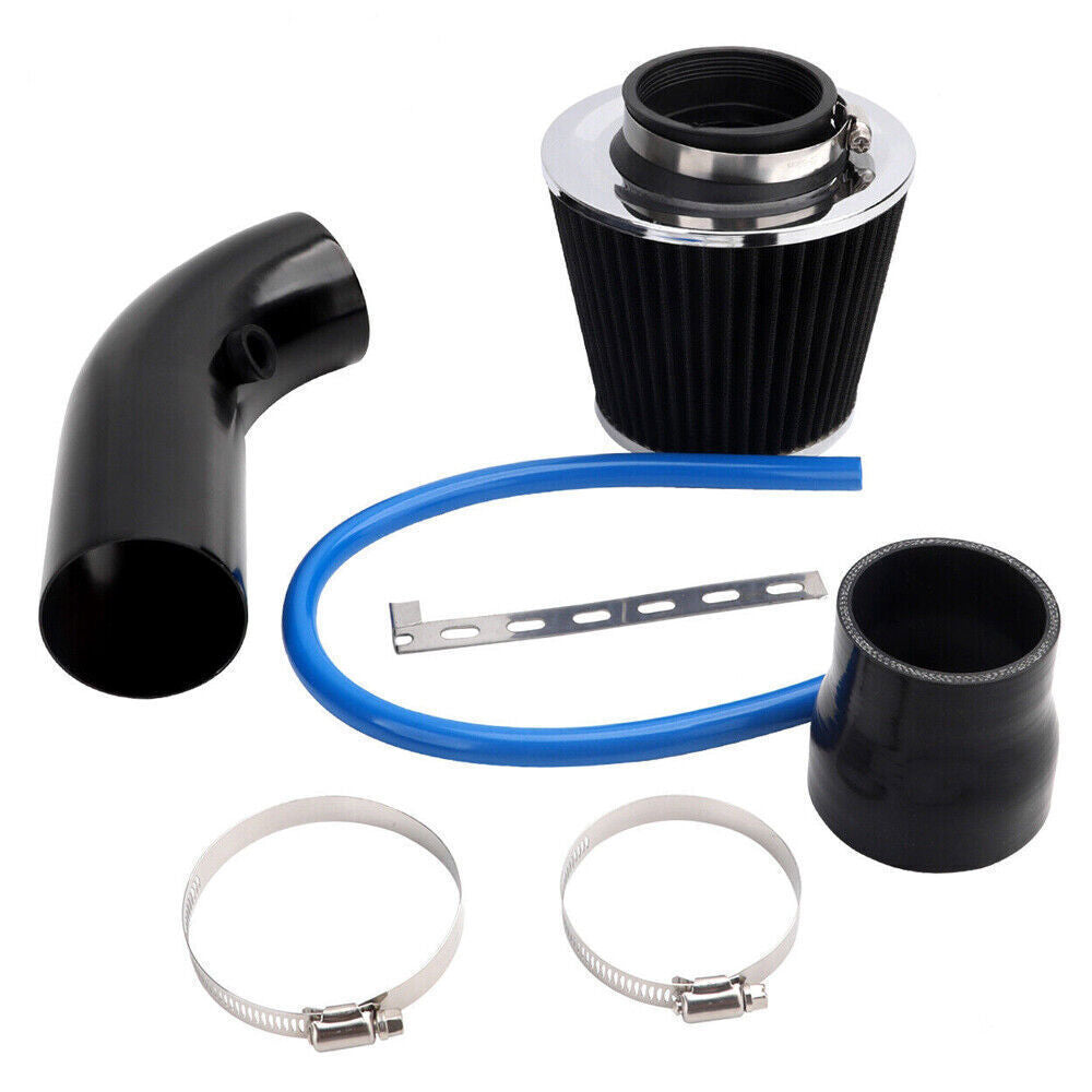 Cold Air Intake Filter Induction Kit Pipe Power Flow Hose System Car Accessories