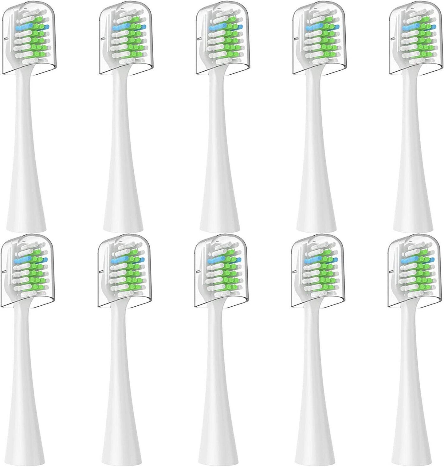 For Smile Bright Store Platinum Sonic Toothbrush Brush Heads ,10 Pack