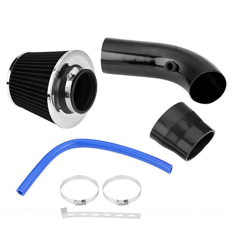 Cold Air Intake Filter Induction Kit Pipe Power Flow Hose System Car Accessories