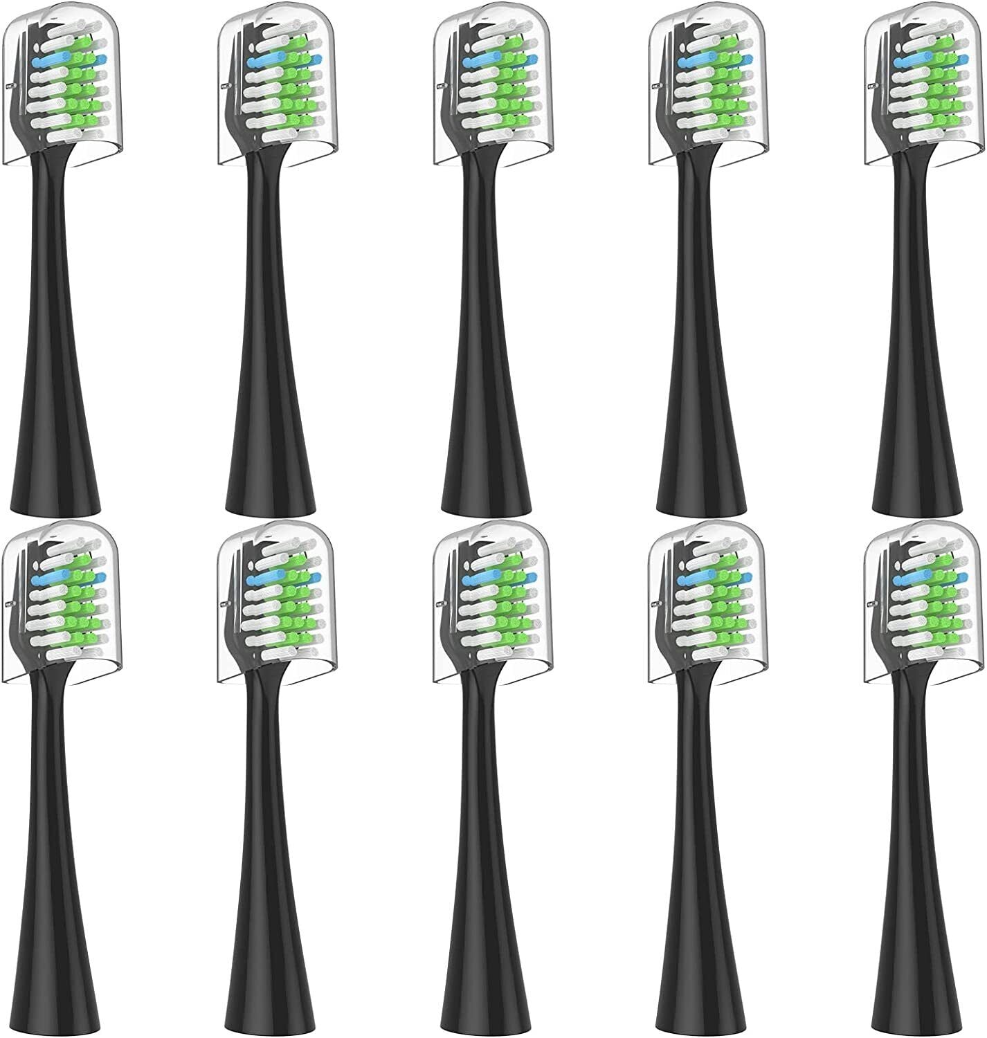 For Smile Bright Store Platinum Sonic Toothbrush Brush Heads ,10 Pack