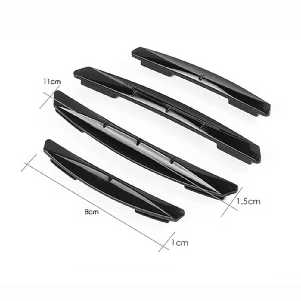 4x Anti-Collision Guard Strip Cover Car Accessories Door Edge Scratch Protector