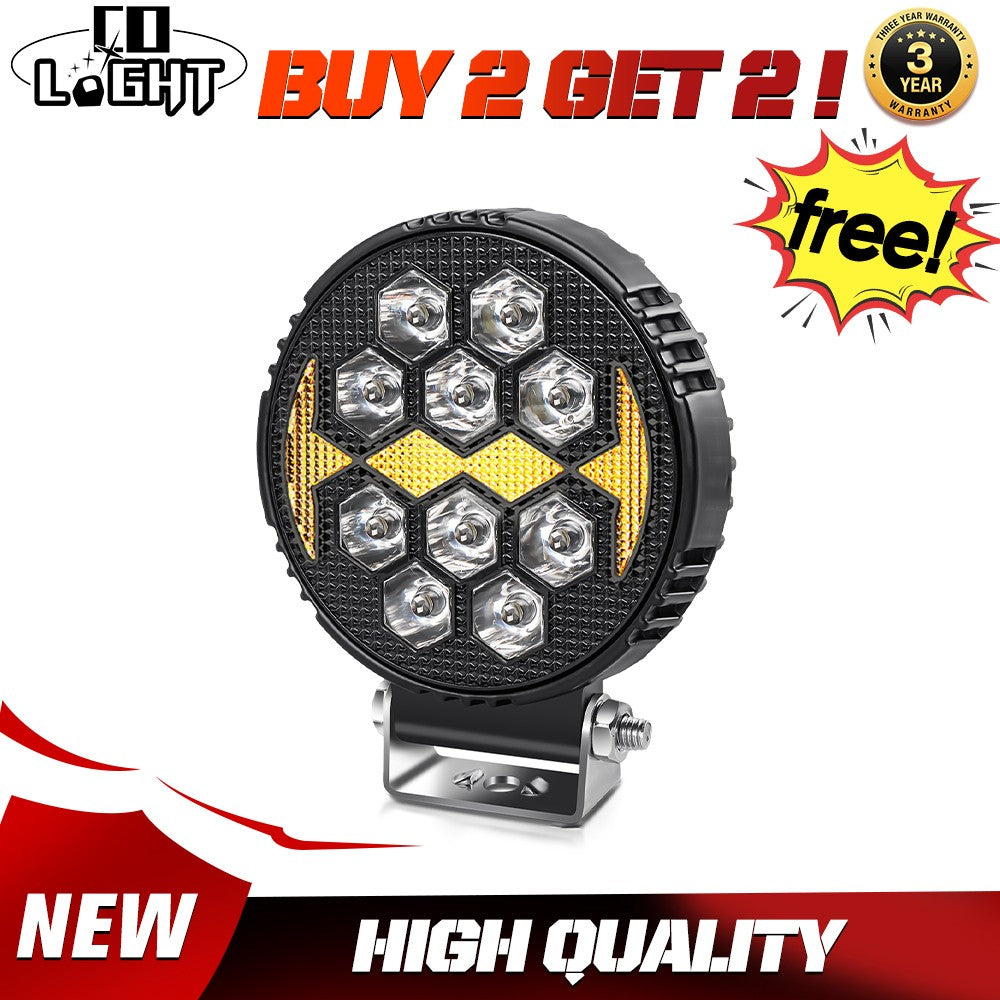 12V LED Work Light Bar Flood Spot Light Driving Lamp Offroad Car Truck SUV 4WD