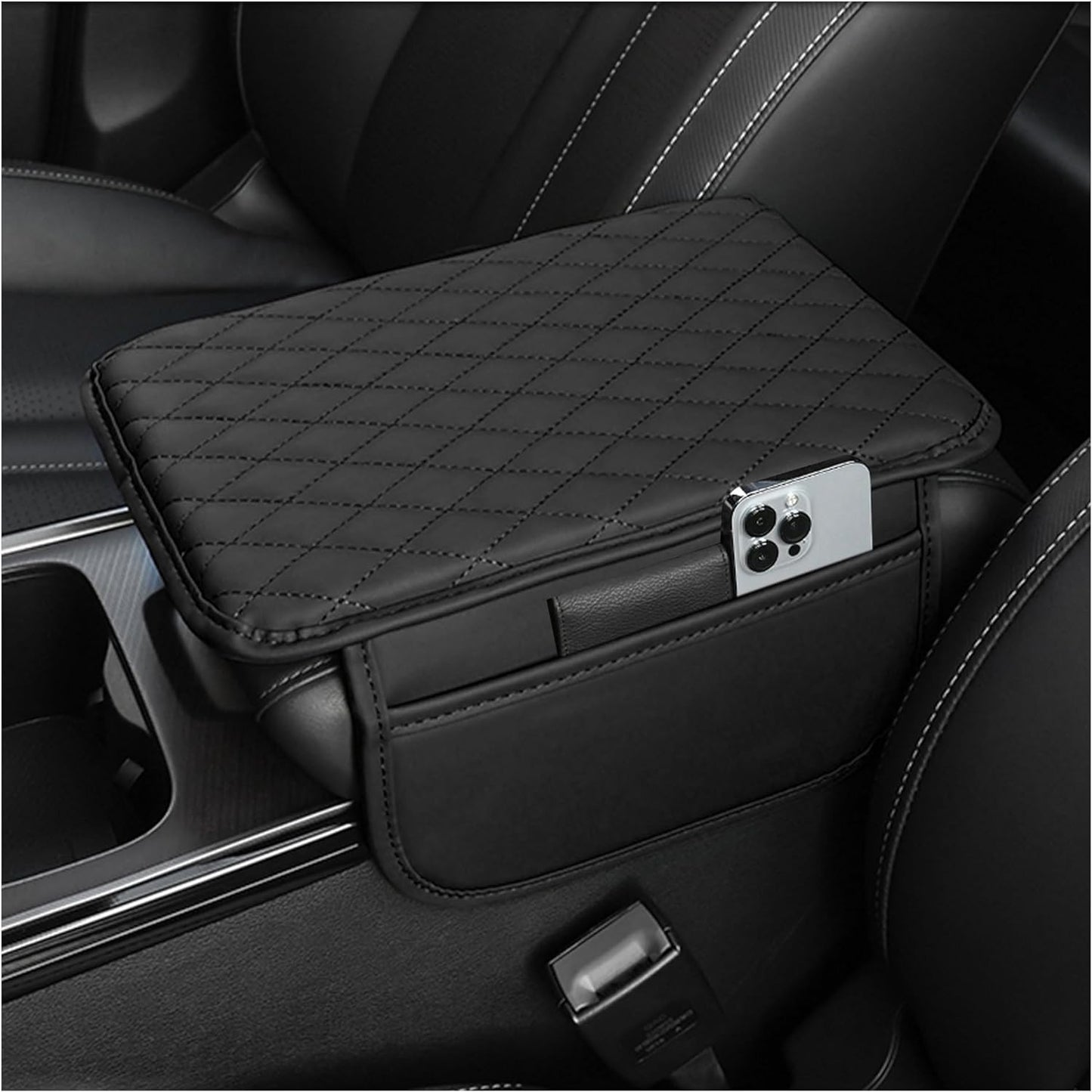 Car Accessories Auto Armrest Cushion Cover Center Console Box Pad Protector USA