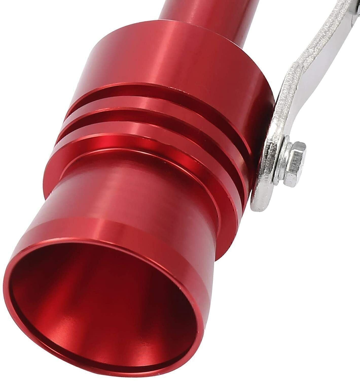 Aluminum Blow Off Valve Noise Turbo Sound Whistle Muffler Tips Car Accessories