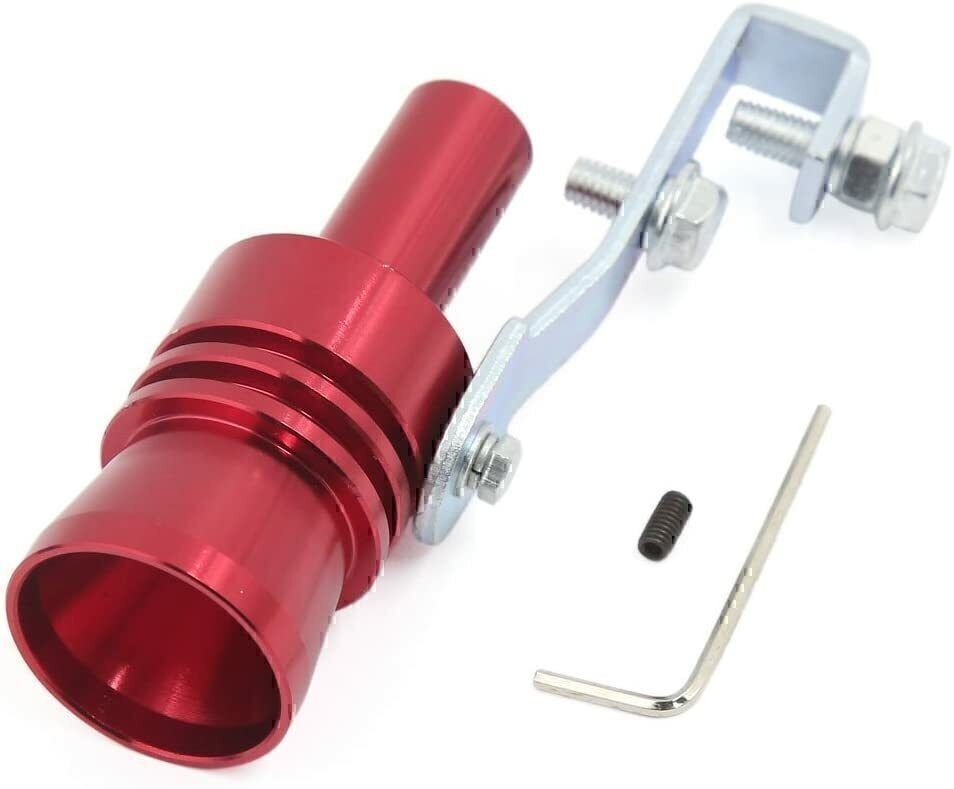 Aluminum Blow Off Valve Noise Turbo Sound Whistle Muffler Tips Car Accessories