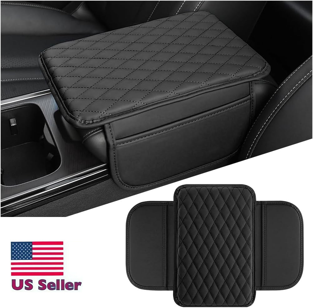 Car Accessories Auto Armrest Cushion Cover Center Console Box Pad Protector USA
